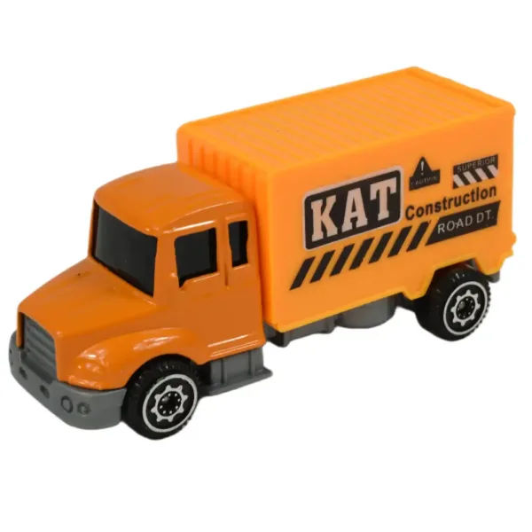 Alloy Car: 6-deln i set gradbenih tovornjakov 8 cm slika 5