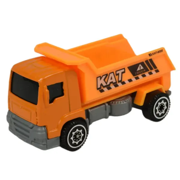 Alloy Car: 6-deln i set gradbenih tovornjakov 8 cm slika 7