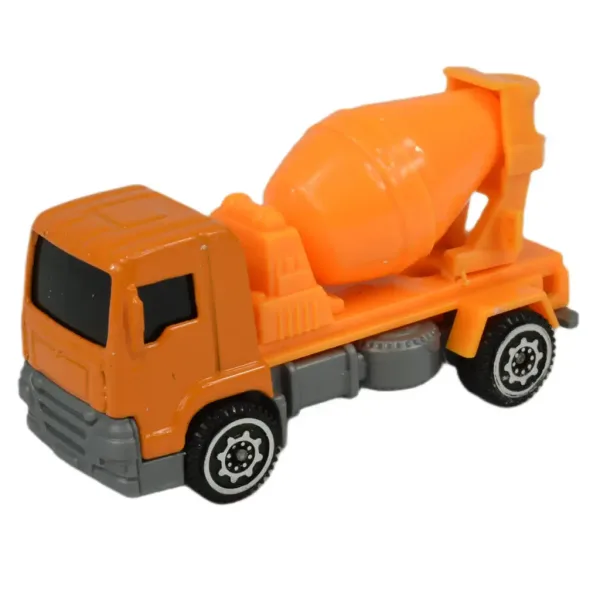 Alloy Car: 6-deln i set gradbenih tovornjakov 8 cm slika 8