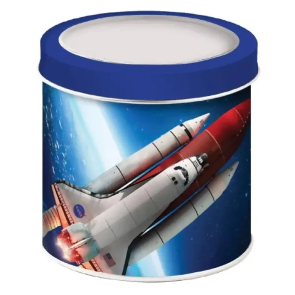 Analogna ročna ura v okrasni škatli NASA slika 3