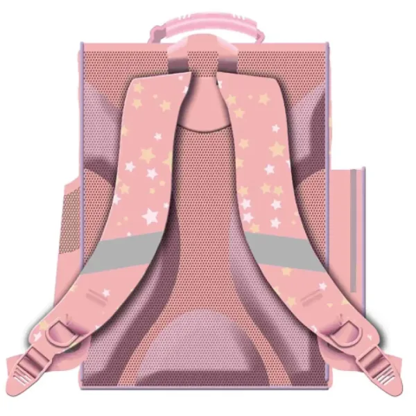Anatomska šolska torba, nahrbtnik Mini Miška roza barve 35x25x15cm slika 2