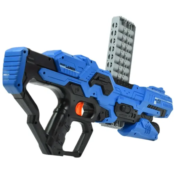 Attack Launcher: Ročno orožje za spužvaste naboje s tarčo z žetoni in naboji 49 cm slika 3
