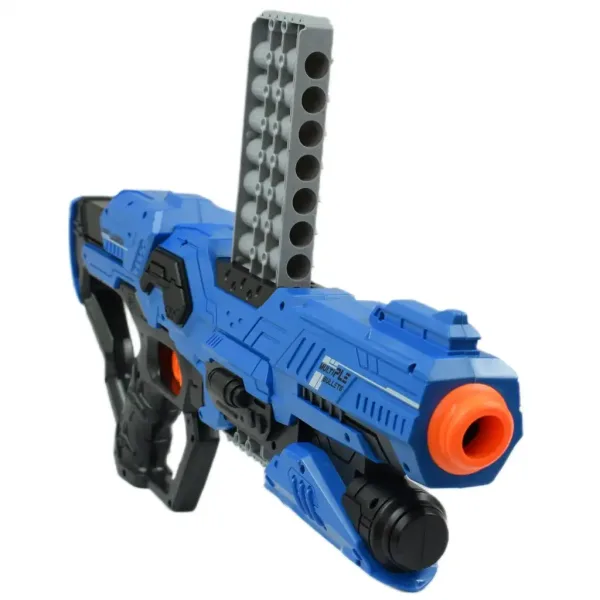 Attack Launcher: Ročno orožje za spužvaste naboje s tarčo z žetoni in naboji 49 cm slika 5