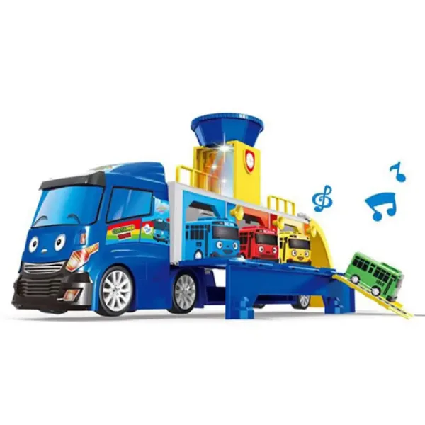 Avtobus za transport avtomobilov igralni set z zvokom slika 2