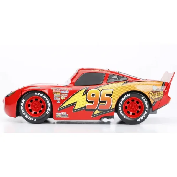 Avtomobili: Strela McQueen kovinski avto z odpirajočim se pokrovom motorja v merilu 1/24 - Simba Toys slika 2
