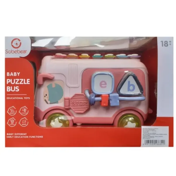 Baby bus Multifunkcijska razvijalna igrača slika 2