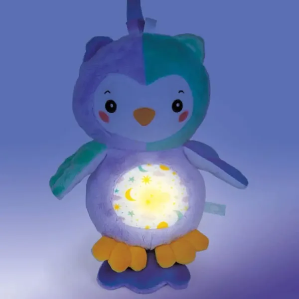 Baby Plišasta sova z lučjo - Clementoni slika 3