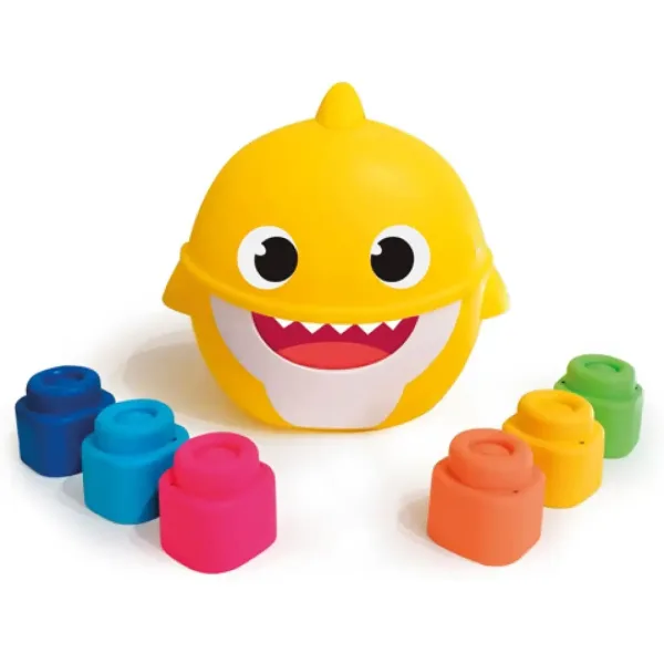 Baby Shark gradben kocka v posodi - Clementoni slika 2