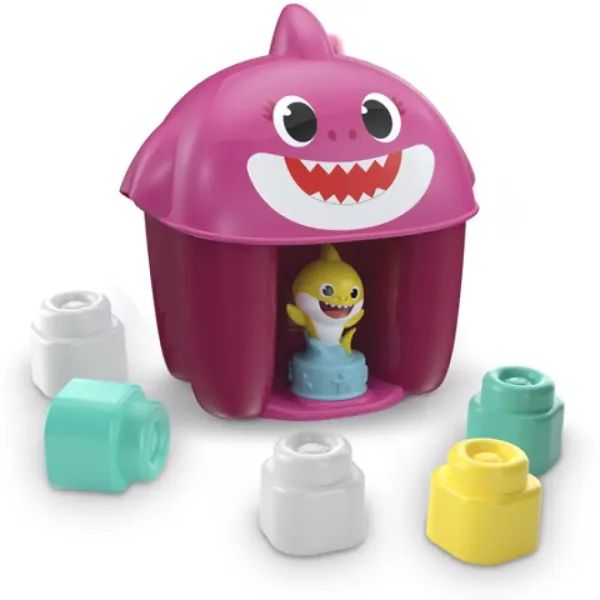Baby Shark komplet gradbenih kock s figurico v več različicah - Clementoni slika 2