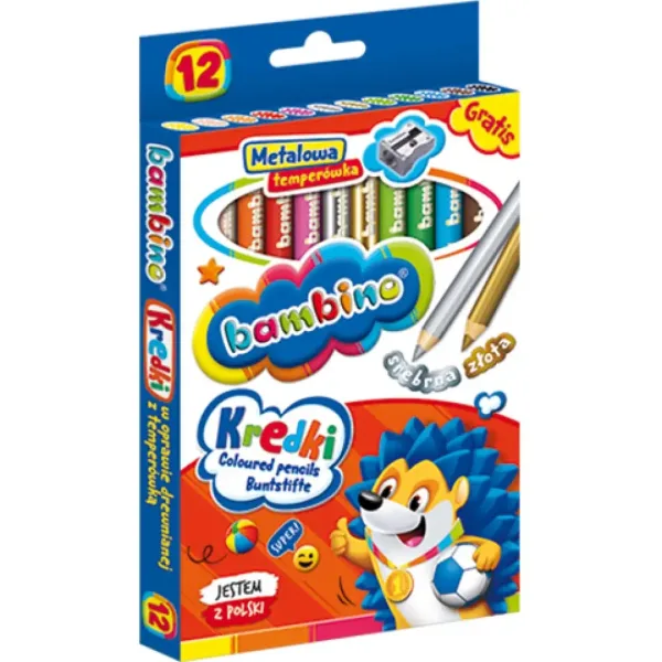 Bambino: Jumbo 12-delni komplet barvnih svinčnikov s šilčkom slika 4