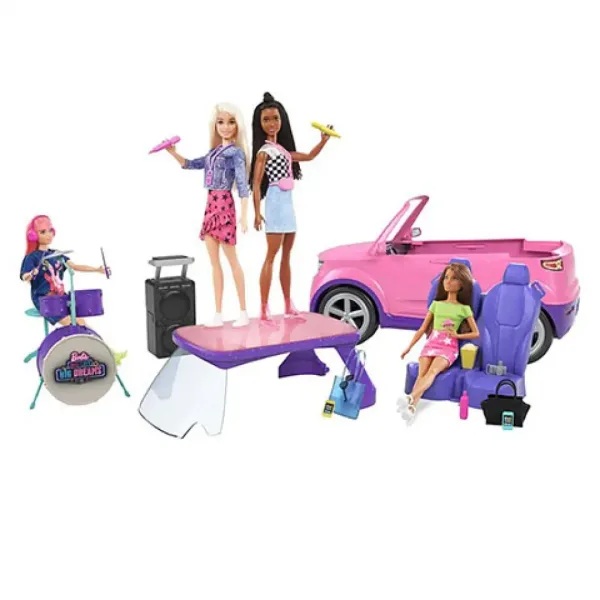 Barbie: Big City, Big Dreams Sanjski avto igralni set - Mattel slika 3