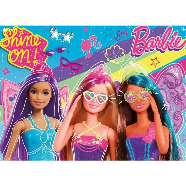 Barbie čarobni svet 4x48-delni maxi talni puzzle 35x25 cm – Lisciani slika 4