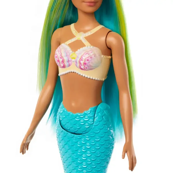 Barbie Dreamtopia: Sirena punčka z modrimi lasmi in plavutjo - Mattel slika 4