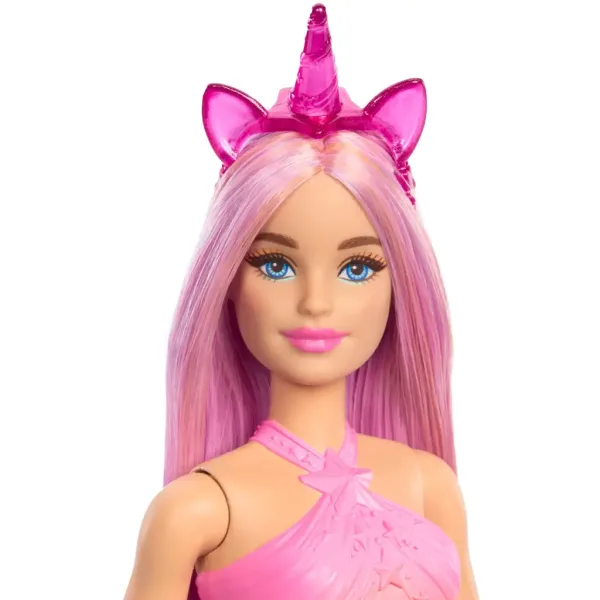 Barbie Dreamtopia: Unikornova punčka v roza obleki - Mattel slika 3
