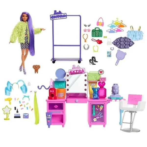 Barbie: Ekstravagantna garderoba z lutko - Mattel slika 2