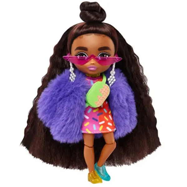 Barbie Ekstravagantna mini lutka v različnih čevljih - Mattel slika 2