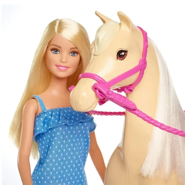 Barbie Jahalni komplet z lutko - Mattel slika 3