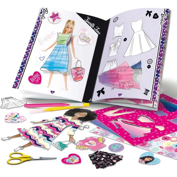 Barbie Modna šola kreativni set - Lisciani slika 2