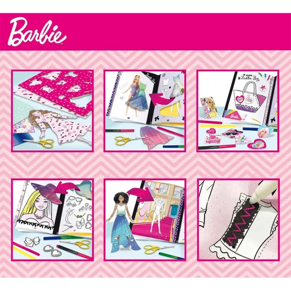 Barbie Modna šola kreativni set - Lisciani slika 3