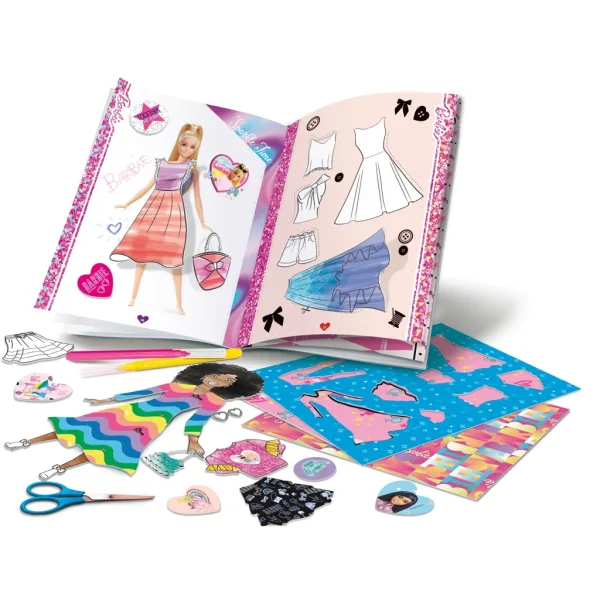 Barbie modna barvanka v nahrbtniku - Lisciani slika 2