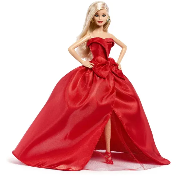 Barbie: Signature Holiday 2026 zbirateljska lutka z blond lasmi, 32 cm - Mattel slika 3
