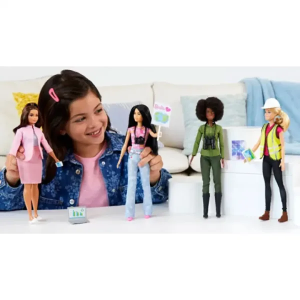 Barbie: Skupaj za Zemljo 4-delni paket kariernih lutk - Mattel slika 4