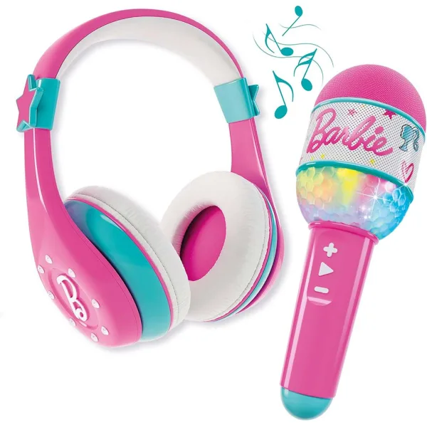 Barbie Sound Your Style set s slušalkami in mikrofonom - Lisciani slika 3