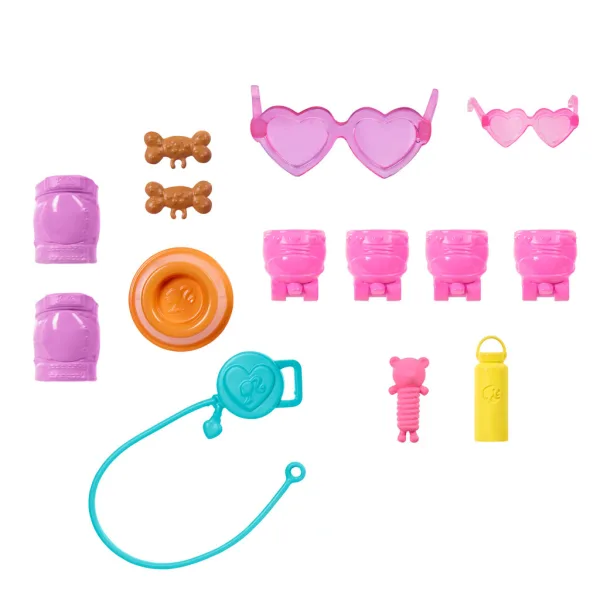 Barbie Sprehajalec Psov na Rolerkah - Blondinka - Mattel slika 6
