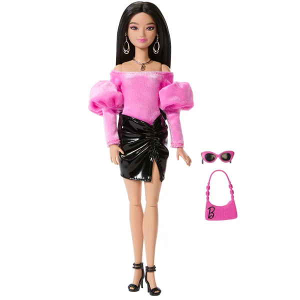 Barbie Trendne Prijateljice - Črna Mini Krila - Mattel slika 2