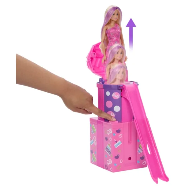 Barbie zabavna razkrivna presenečenja set s toboganom - Mattel slika 3