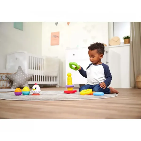 Barvita piramida iz obročev ABC 25 cm - Simba Toys slika 2