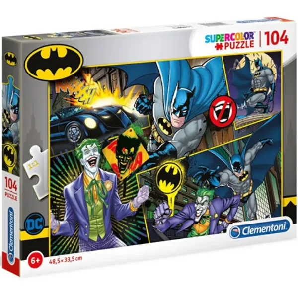 Batman 104-delna Supercolor sestavljanka - Clementoni slika 1