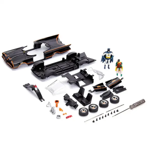 Batman: Animated Classic TV Batmobile Sestavljivi kovinski avtomobilček 1/24 - Simba Toys slika 2