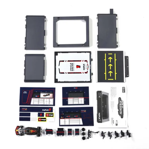 Bburago: F1 dirkalnik - Red Bull RB21 Pit / Max Verstappen 1/43 slika 3