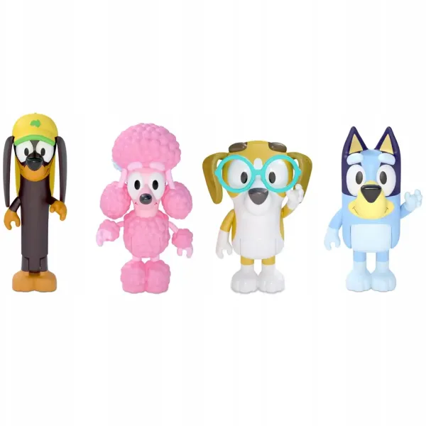 Bluey: Bluey in prijatelji komplet figuric 4 kos slika 2