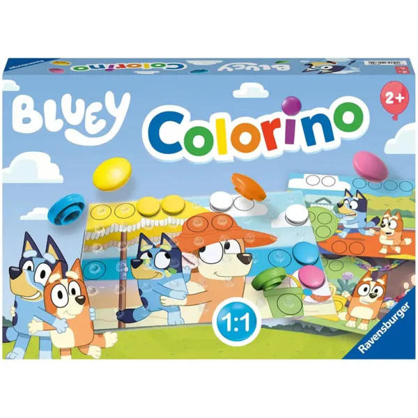 Bluey Colorino družabna igra - Ravensburger slika 1