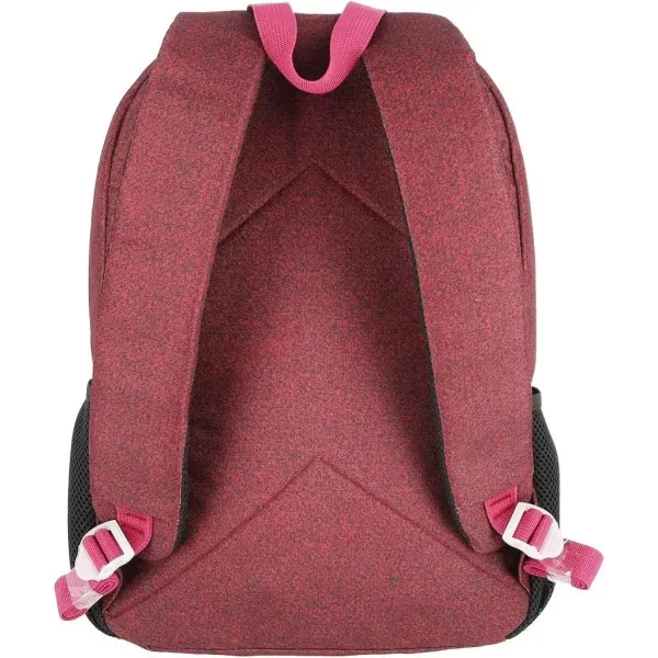 Bordo rdeča zaobljena šolska torba, nahrbtnik s tremi predelki Spirit: SHADE 43 x 29 x 21 cm slika 3