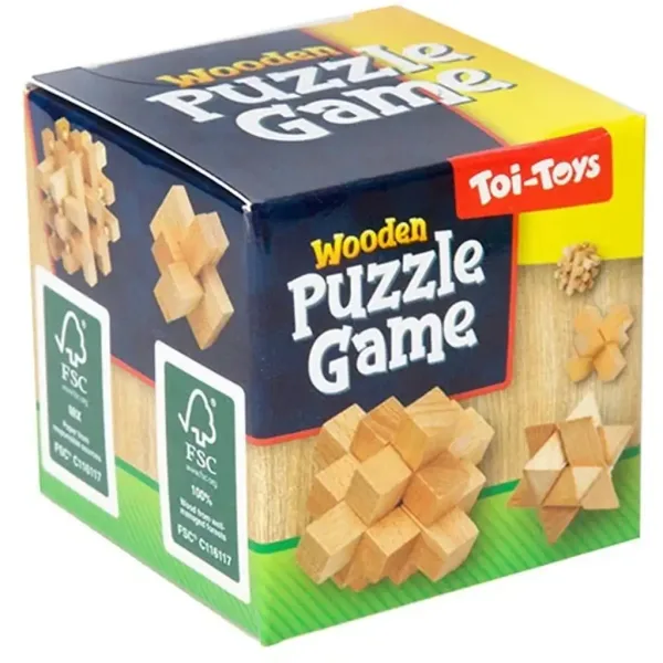 Brain Quest lesena uganka v različnih različicah 1 kos slika 2