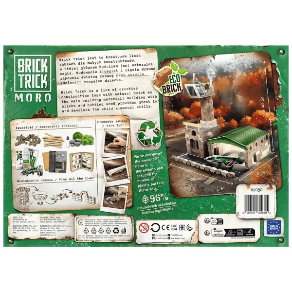 Brick Trick iz opeke gradimo: Vojaško letališče 360 delni gradbeni set - Trefl slika 2