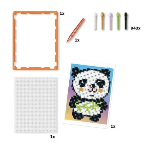 Bucike Quercetti: Pixel Art Panda slika 3