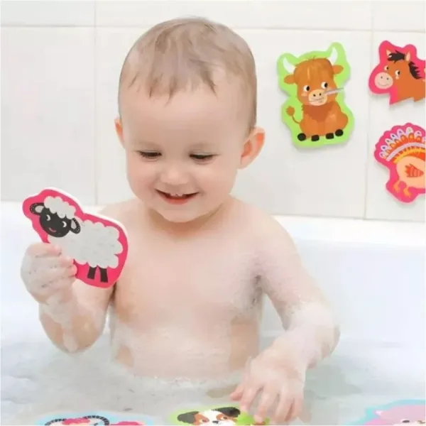 Buddy & Barney Igrača za kopel puzzle - Hlev slika 2