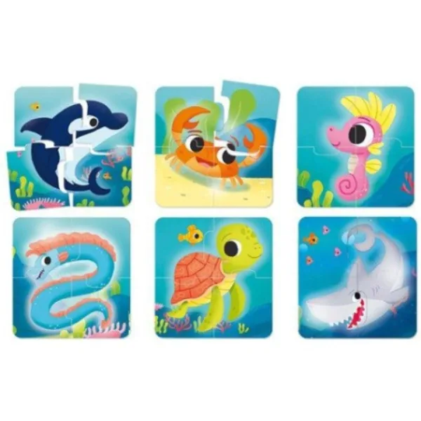 Carotina Baby: Puzzle morskih živali slika 2