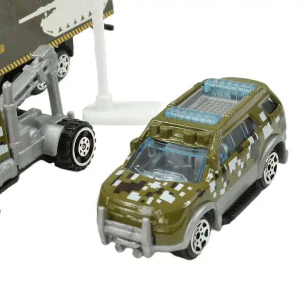 Chariot Die-Cast: Set kovinskih vojaških vozil z dodatki v dveh različicah slika 4