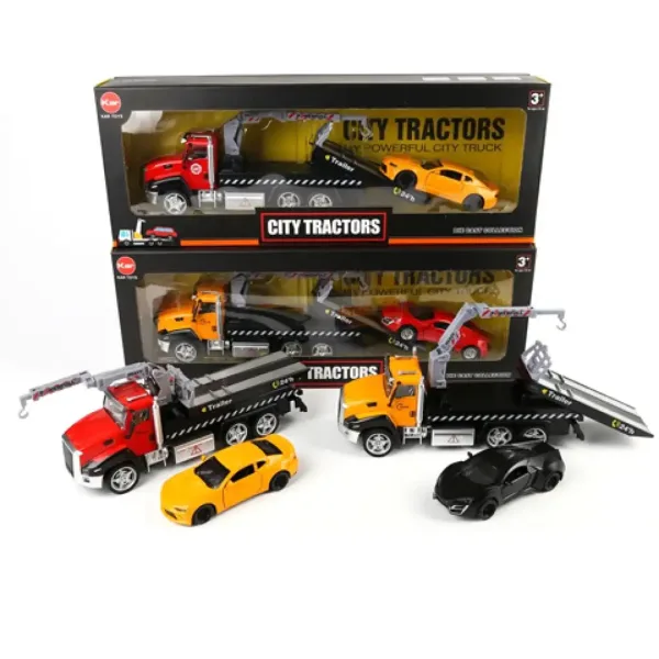 City Tractors Kovinski avtotransporter s športni vozilom v dveh različicah slika 1