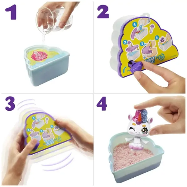 Cloudees Oblačni prijatelji Paket presenečenja z majhnimi živalmi - Mattel slika 3