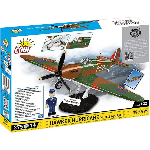 COBI: Igrača za sestavljanje letala Hawker Hurricane (5762) slika 7