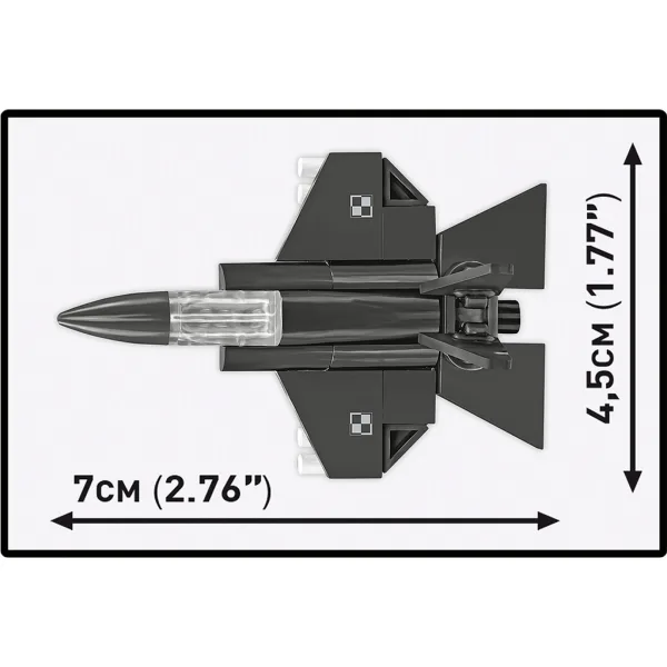 COBI: Oborožene sile F-35A Lightning II "Husar" gradbena igrača (5926) slika 3
