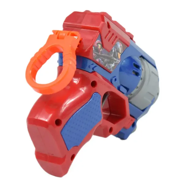 Cool Soft Bullet Gun: Manjše orožje za spužvaste naboje z naboji v modro-rdeči barvi 14 cm slika 3