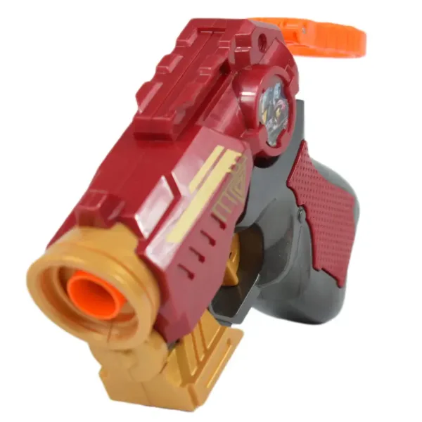 Cool Soft Bullet Gun: Manjše orožje za spužvaste naboje z naboji v rdeči barvi 14 cm slika 2