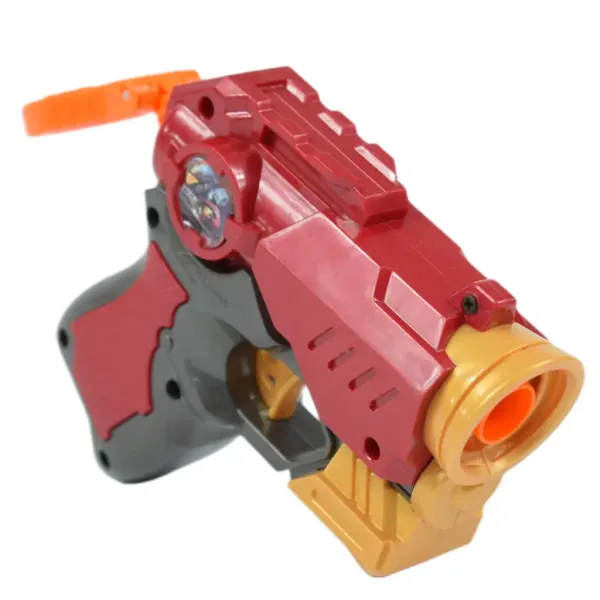 Cool Soft Bullet Gun: Manjše orožje za spužvaste naboje z naboji v rdeči barvi 14 cm slika 3